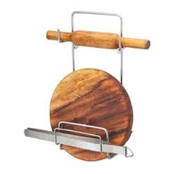 Chakla Belan Stand For Kitchen With Stainless Steel